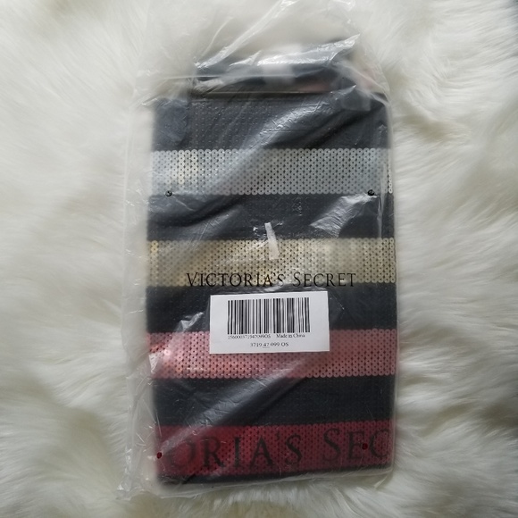 NEW Victoria's Secret Sequin Tote - Picture 3 of 5